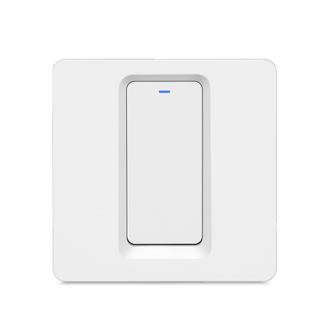 Push-button switch with WiFi interface and TASMOTA software, 1 button, requires wire N.